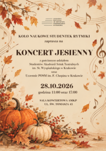 Koncert Jesienny dla uczniów kl. I-III/6
